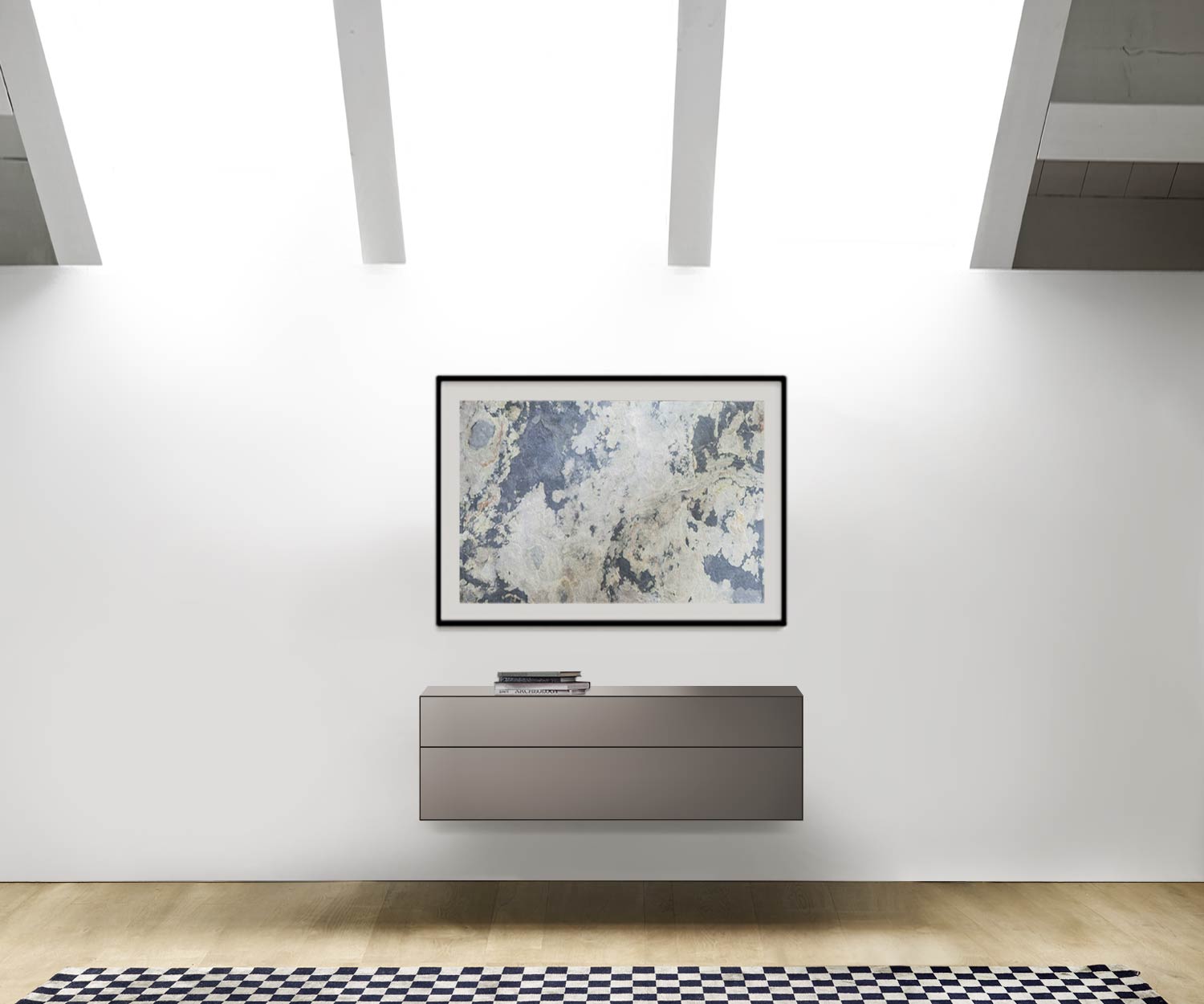 Livitalia Ecletto Wandkommode ohne Schreibtisch und ohne Wandregal Livitalia Ecletto Wandkommode ohne Schreibtisch und ohne Wandregal