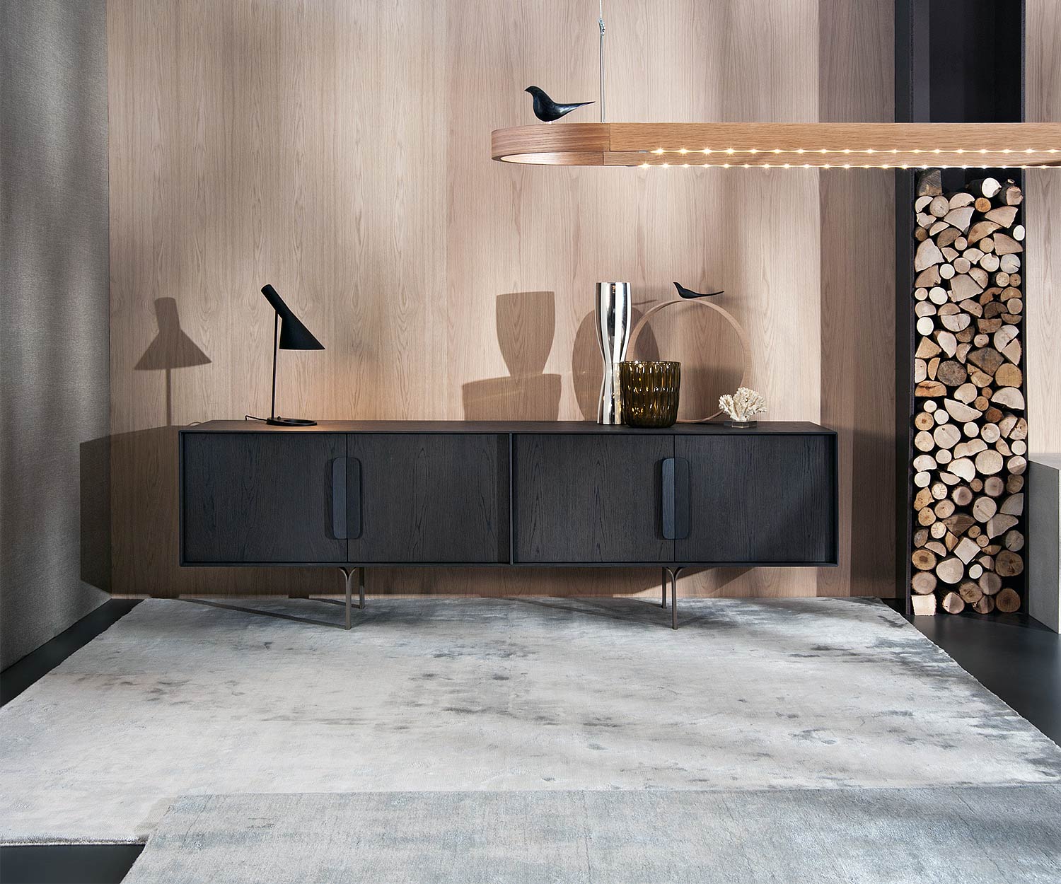 Exklusives al2 Mobius 003 DesignerWohnzimmer Sideboard Korpus furniert Exklusives al2 Mobius 003 DesignerWohnzimmer Sideboard Korpus furniert