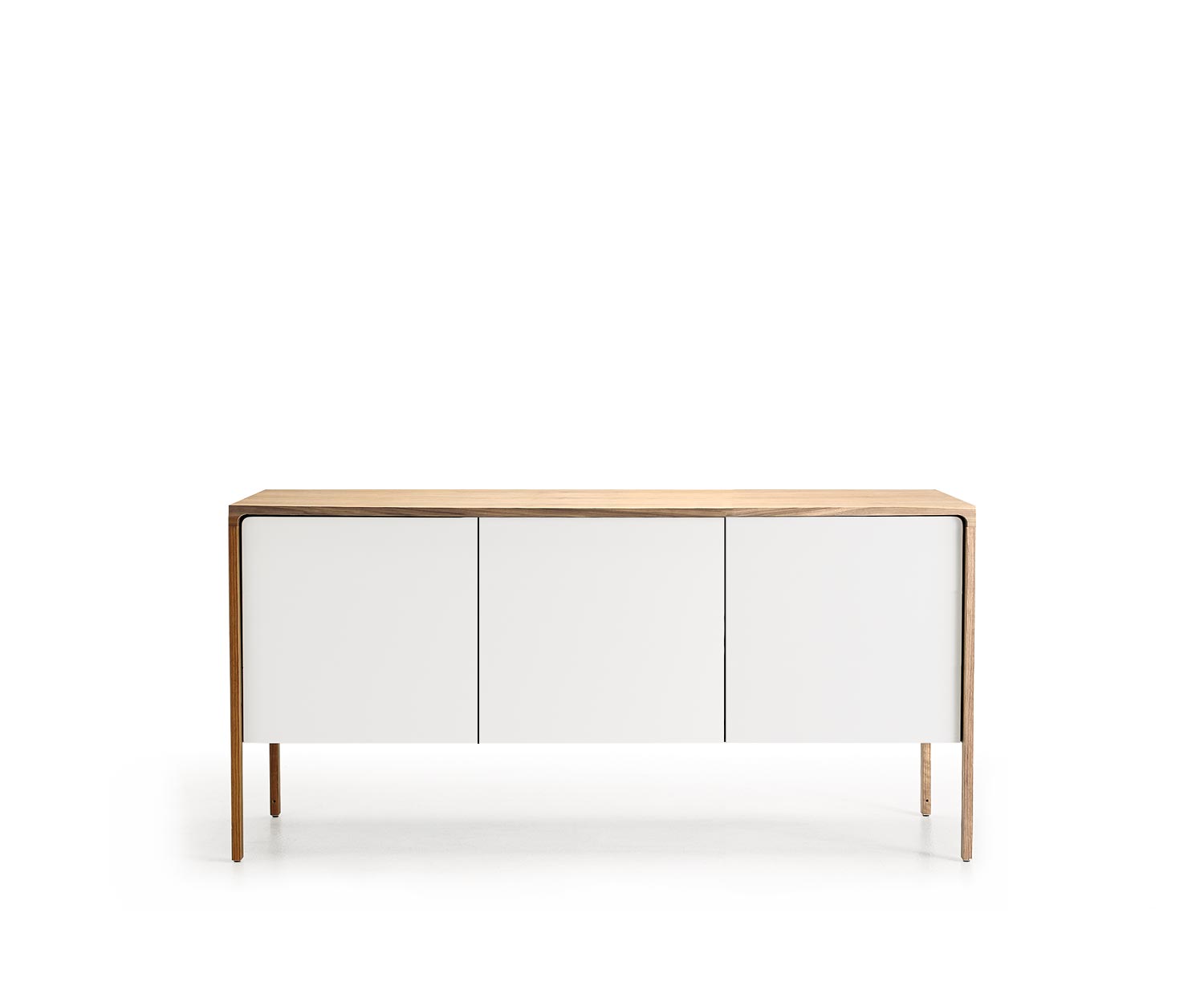 Punt Sideboard Tactile Tactile Eiche Weiß Tactile B 155 3 Türen