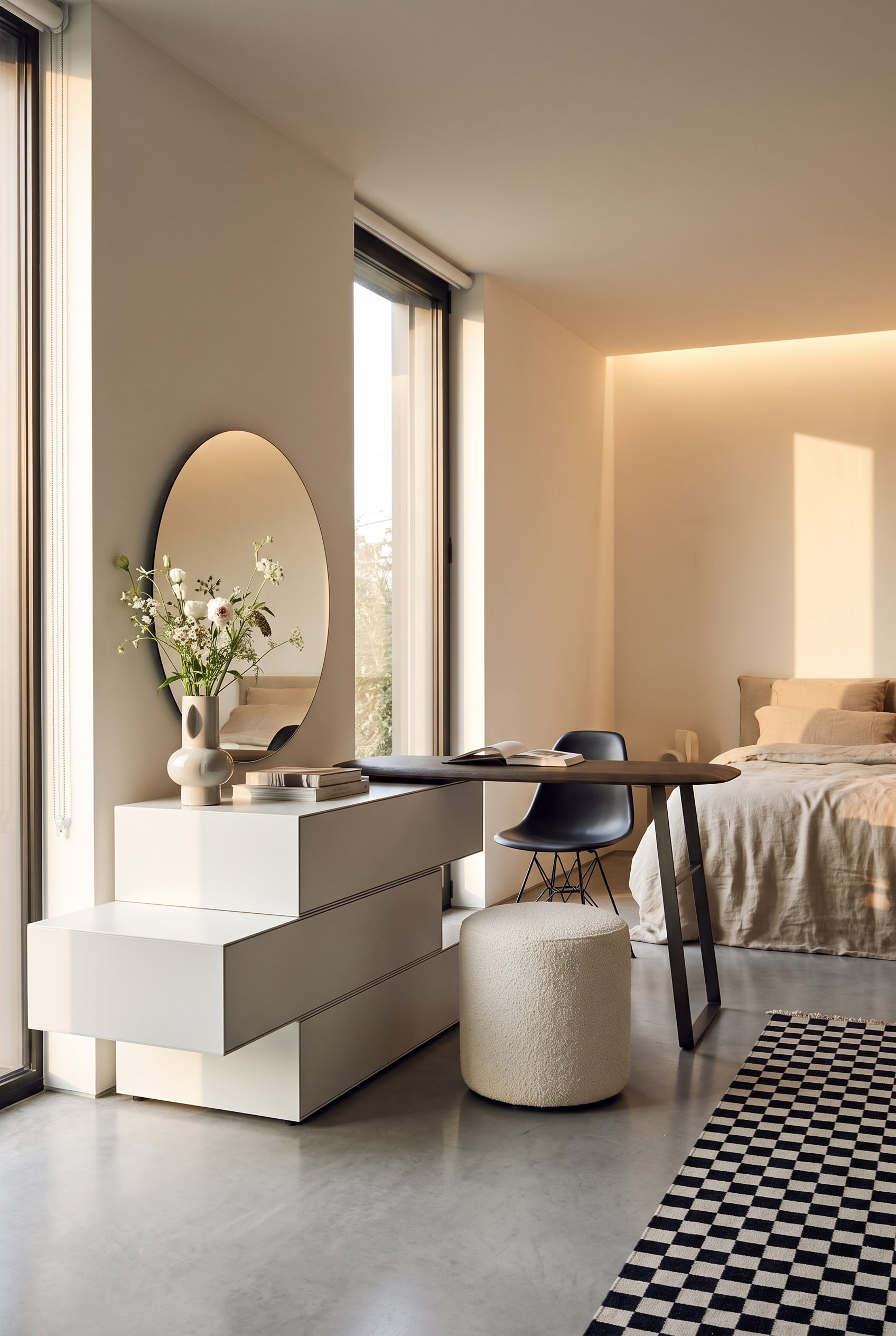 Schlafzimmer Schminktisch-Kombination Modern