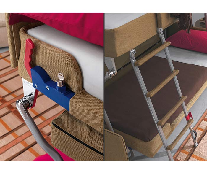 Pol74 Multibed Castello Detailaufnahme Pol74 Multibed Castello Detailaufnahme