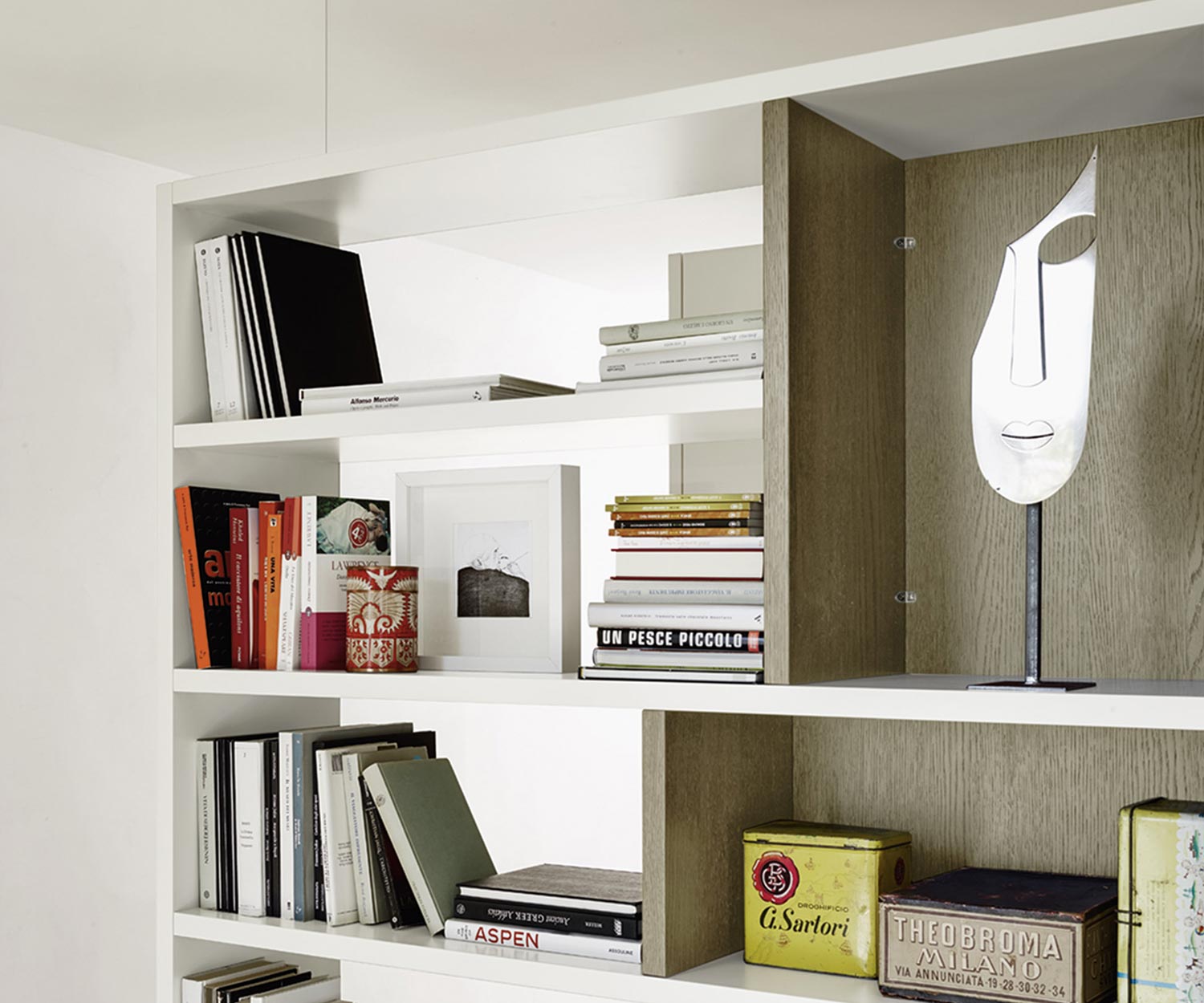 Modernes Livitalia Design Bücherregal C87 Modernes Livitalia Design Bücherregal C87