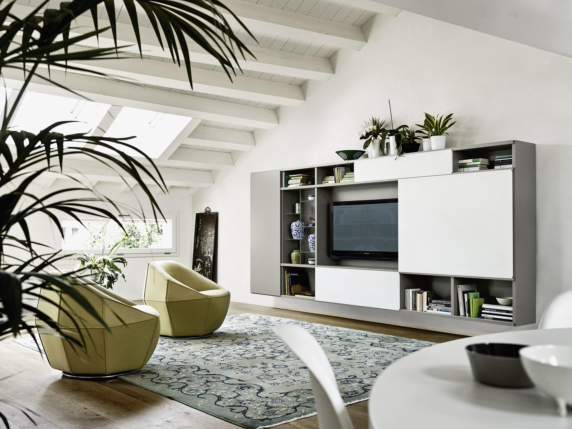 Design Wandschrank Wohnzimmer Livitalia