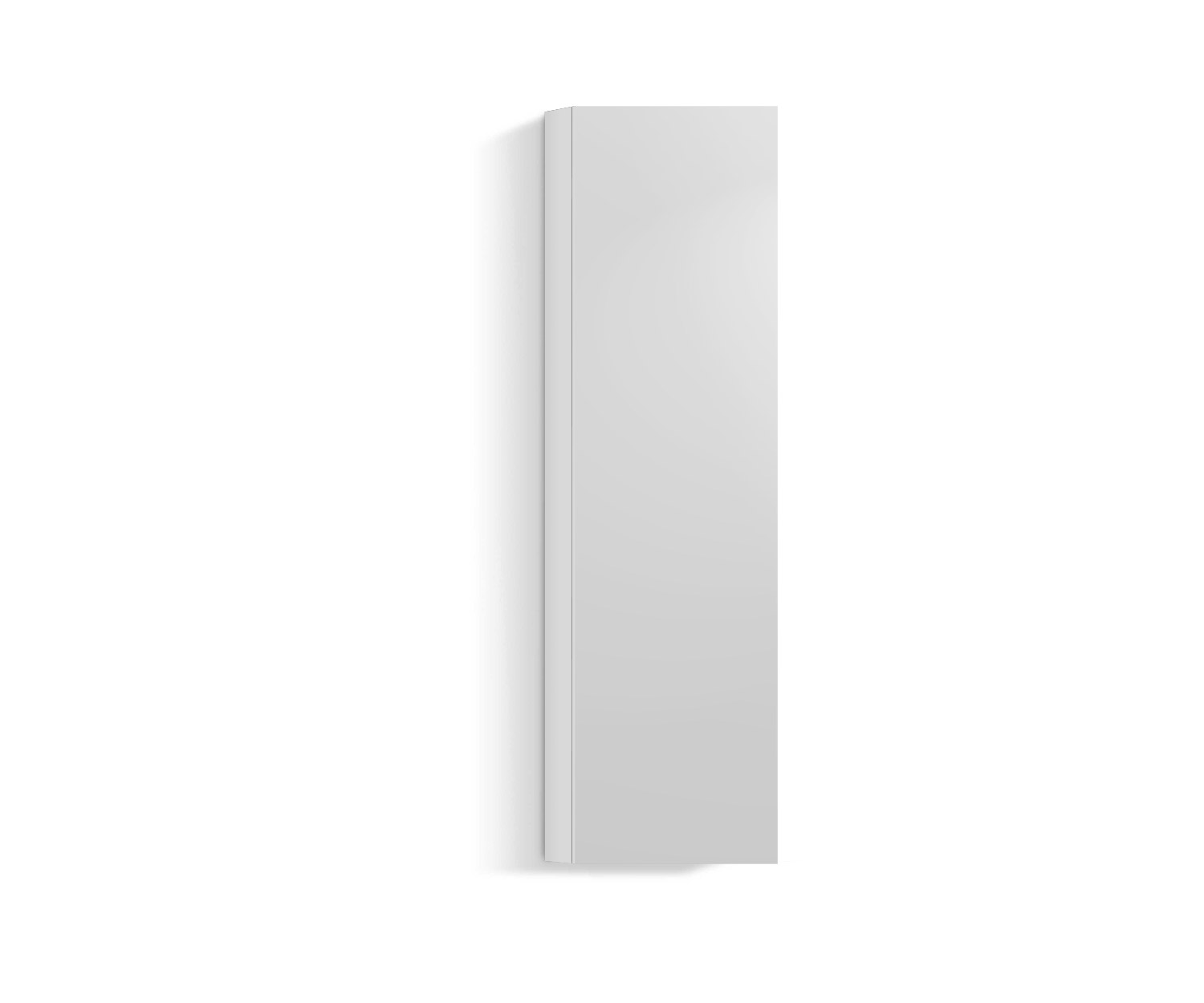 Design Wohnzimmer Hängeschrank Vertikal H160 B45 weiss300 Design Wohnzimmer Hängeschrank Vertikal H160 B45 weiss300