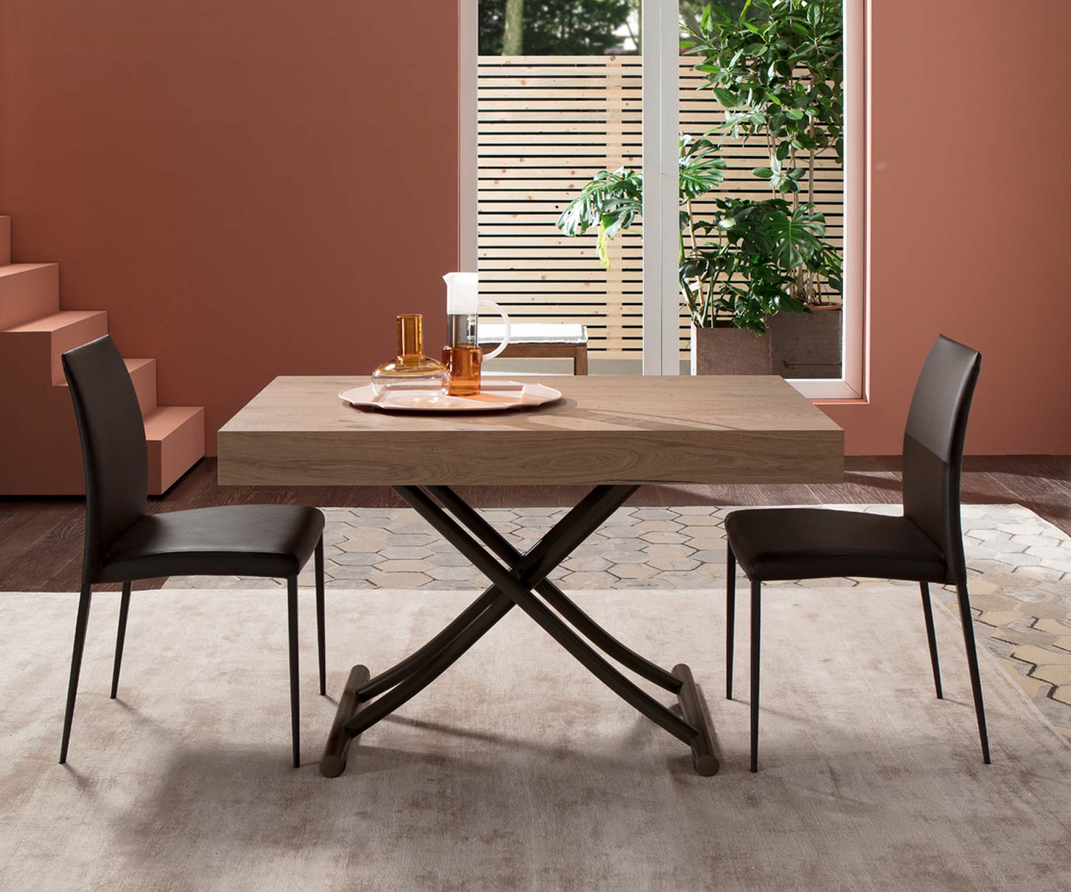 Ozzio Newood Tisch T123 Eiche Natur Ozzio Newood Tisch T123 Eiche Natur