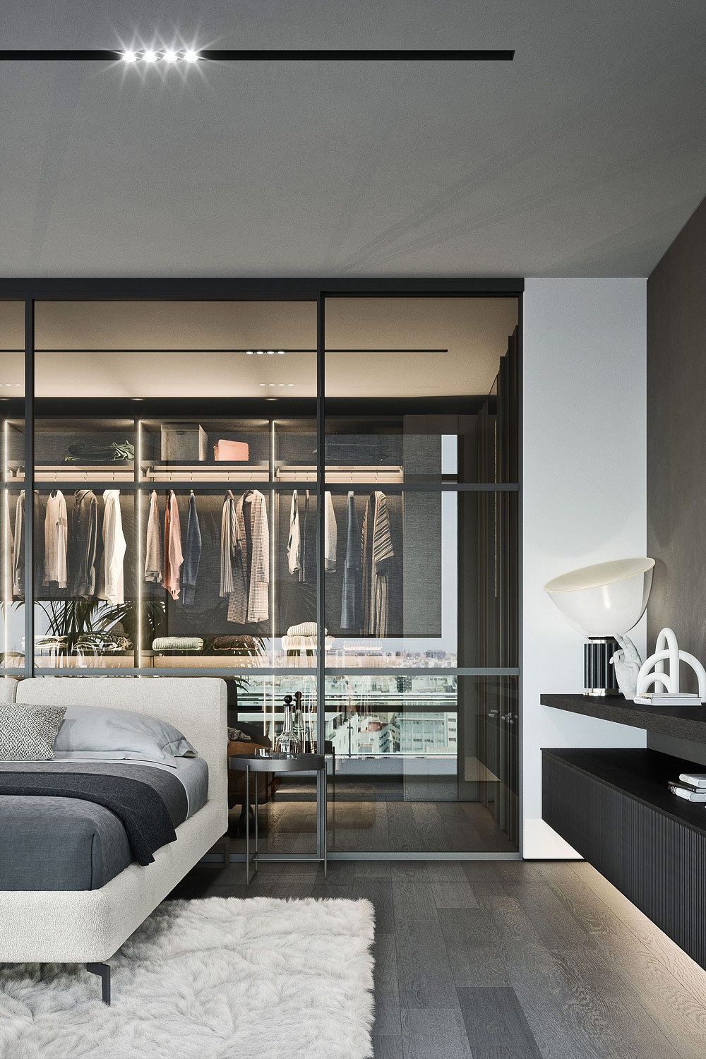 schlafzimmer-mit-einem-begehbaren-kleiderschrank-hinter-dem-bett