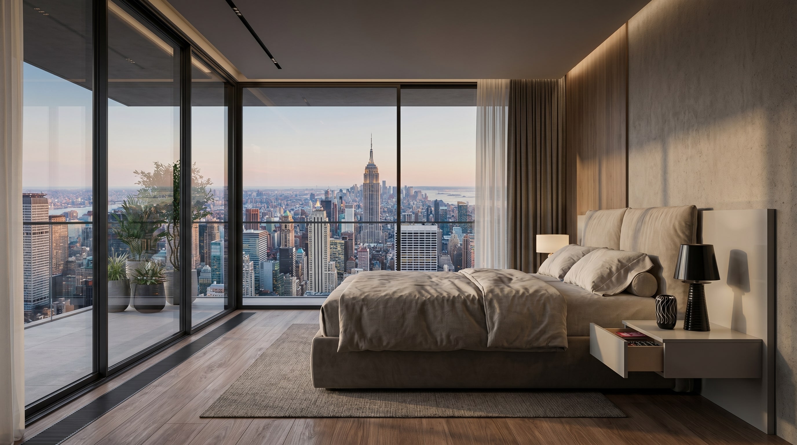 Nachttisch für Boxspring: Die 70-cm-Regel der Profis Nachttisch für Boxspring: Die 70-cm-Regel der Profis