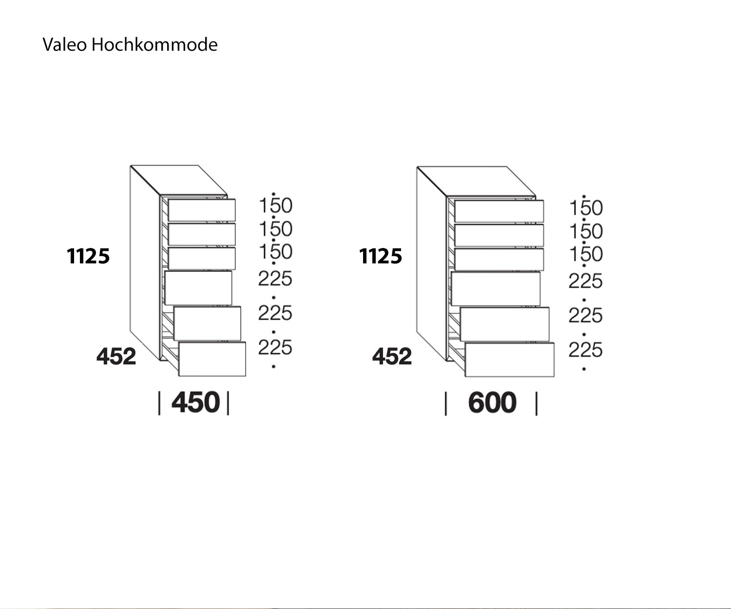 Kommode Valeo Livitalia Skizze Maße Größen  Kommode Valeo Livitalia Skizze Maße Größen