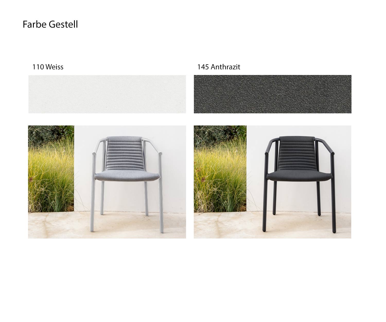 Todus Duct Round Design Armlehnenstuhl Farbe Gestell Weiß Anthrazit Todus Duct Round Design Armlehnenstuhl Farbe Gestell Weiß Anthrazit