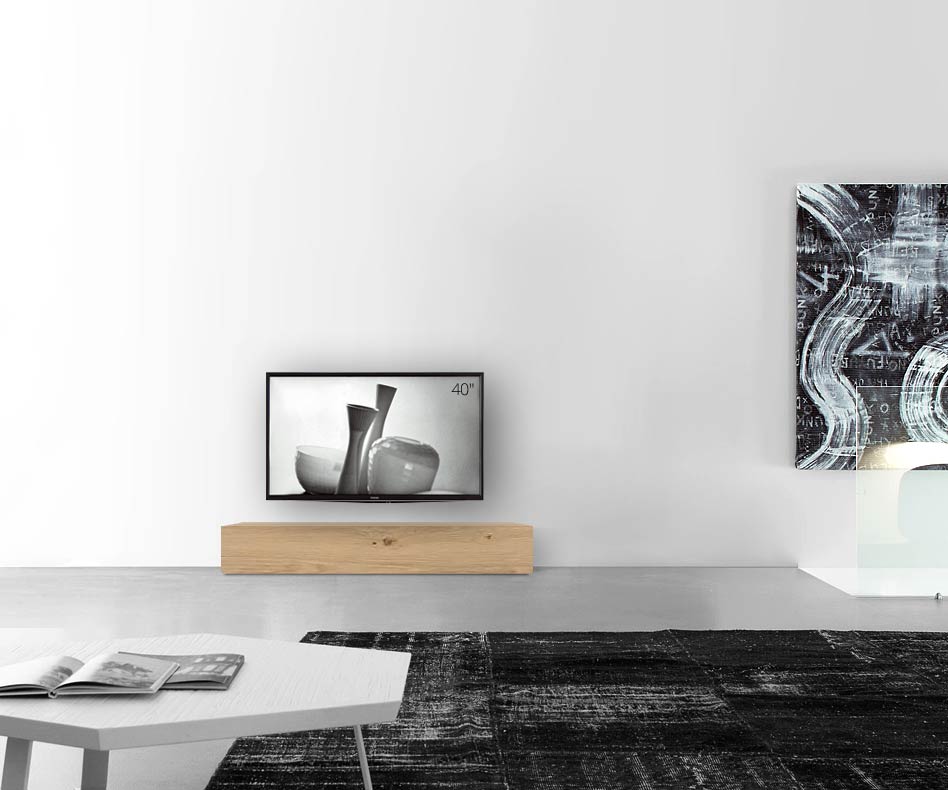 Livitalia Holz Design Lowboard Konfigurator Boden 150 cm 24 cm 46 cm Eiche hell Livitalia Holz Design Lowboard Konfigurator Boden 150 cm 24 cm 46 cm Eiche hell