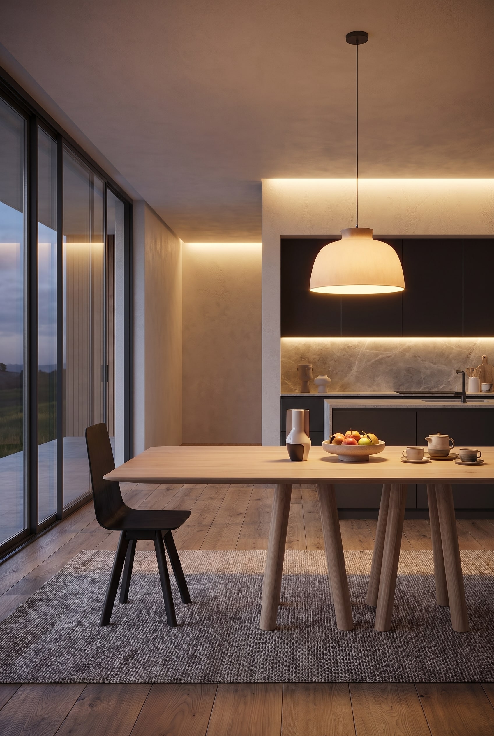 Offene Wohnküche Esstisch Modern Offene Wohnküche Esstisch Modern