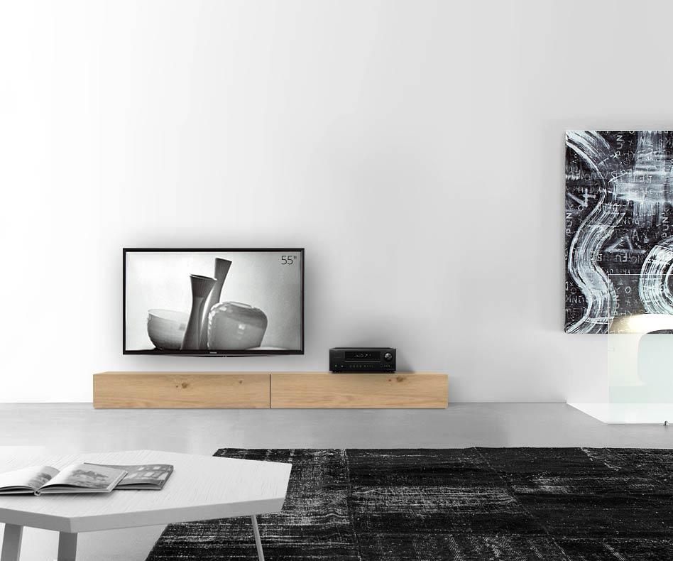 Livitalia Holz Design Lowboard Konfigurator Boden 240 cm 24 cm 56 cm Eiche hell Livitalia Holz Design Lowboard Konfigurator Boden 240 cm 24 cm 56 cm Eiche hell