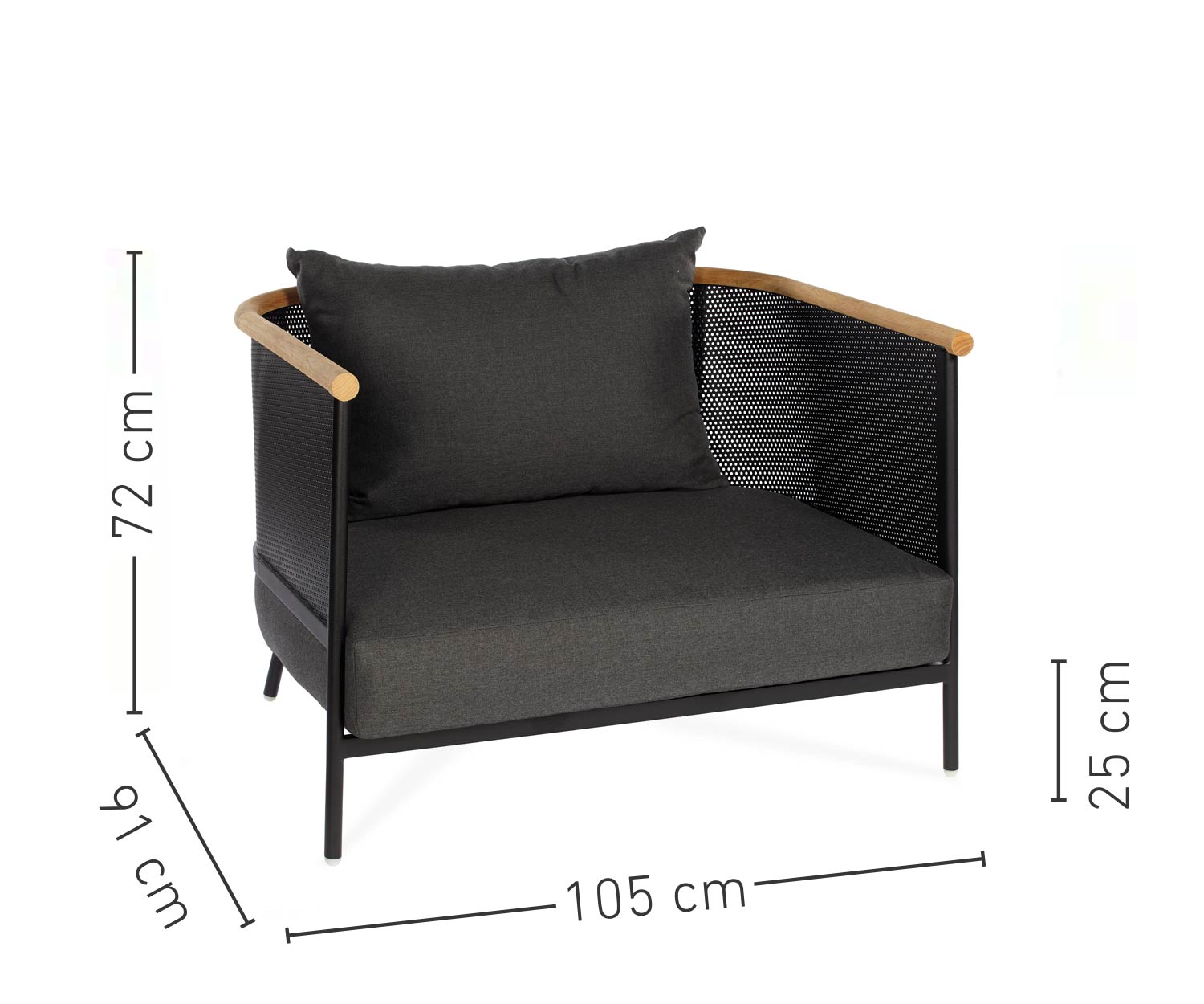 Gartensessel der Oasiq Riad Garten Kollektion  Gartensessel der Oasiq Riad Garten Kollektion