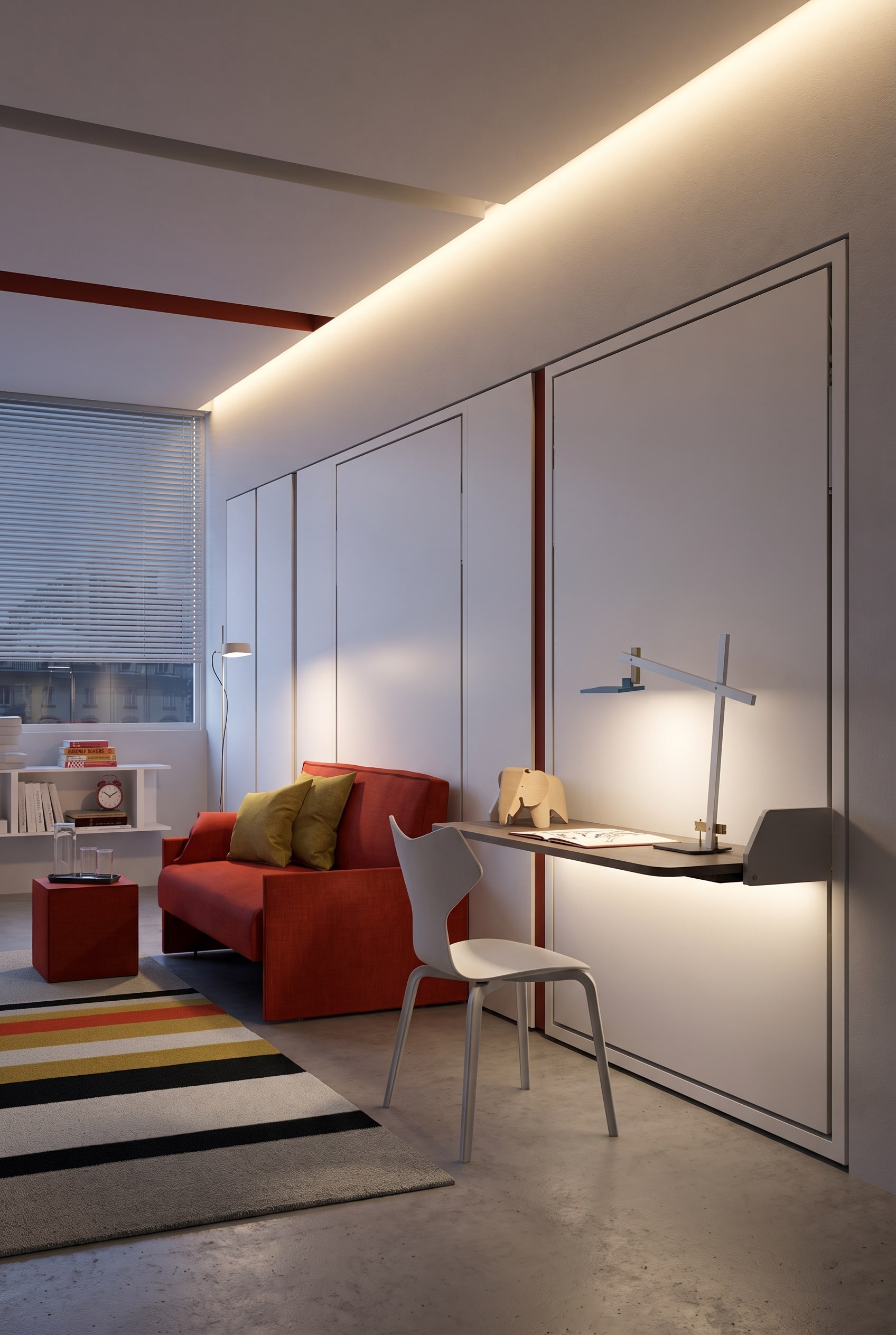 Jugendzimmer Schrankbett Modern