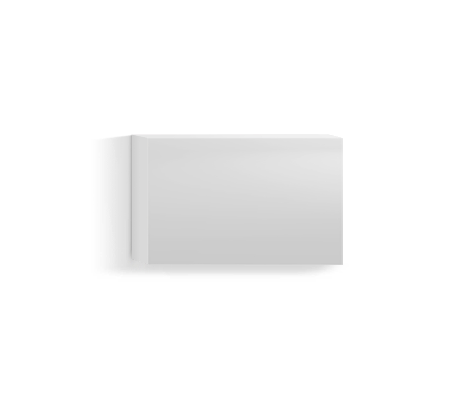 Design Wohnzimmer Hängeschrank Horizontal H42 B60 oben weiss300 Design Wohnzimmer Hängeschrank Horizontal H42 B60 oben weiss300