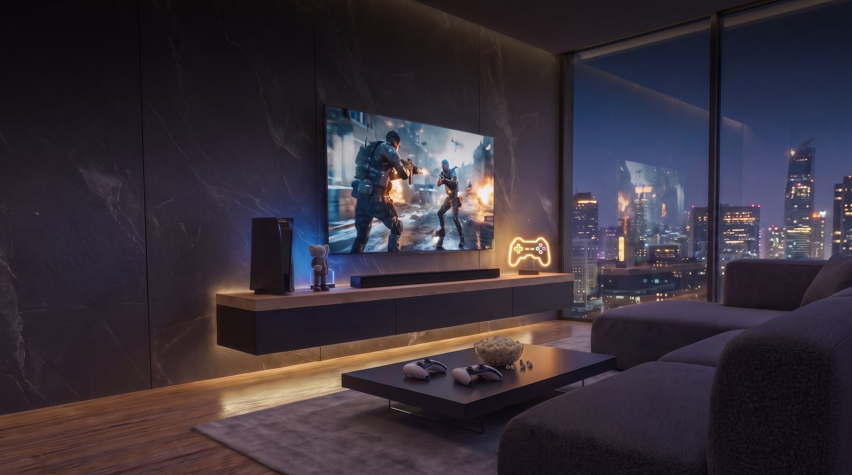 Konsolen & Controller verstecken: Elegante Ordnung im TV-Lowboard