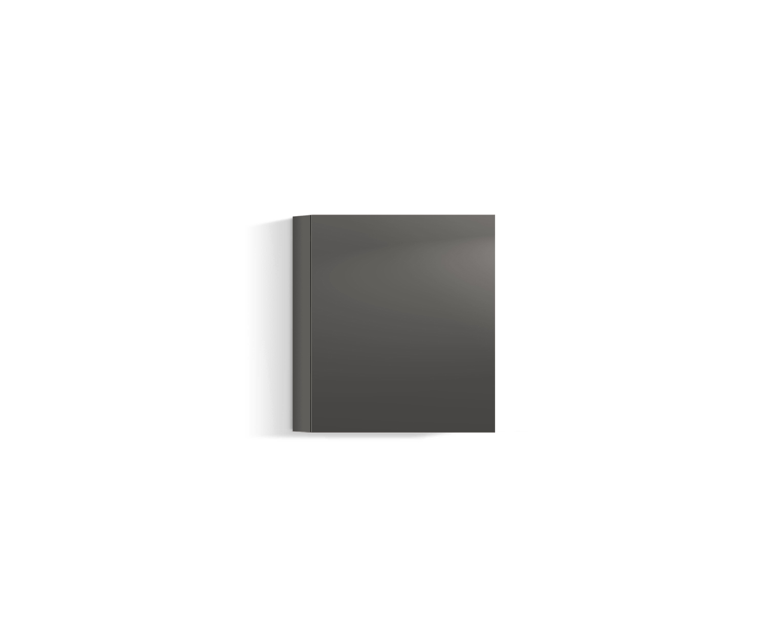 Design Wohnzimmer Hängeschrank Vertikal H64 B60 quarz310