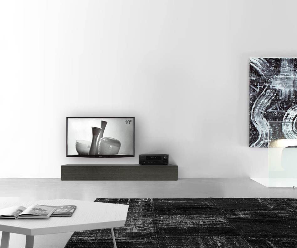 Livitalia Holz Design Lowboard Konfigurator Boden 180 cm 24 cm 46 cm Eiche grau Livitalia Holz Design Lowboard Konfigurator Boden 180 cm 24 cm 46 cm Eiche grau