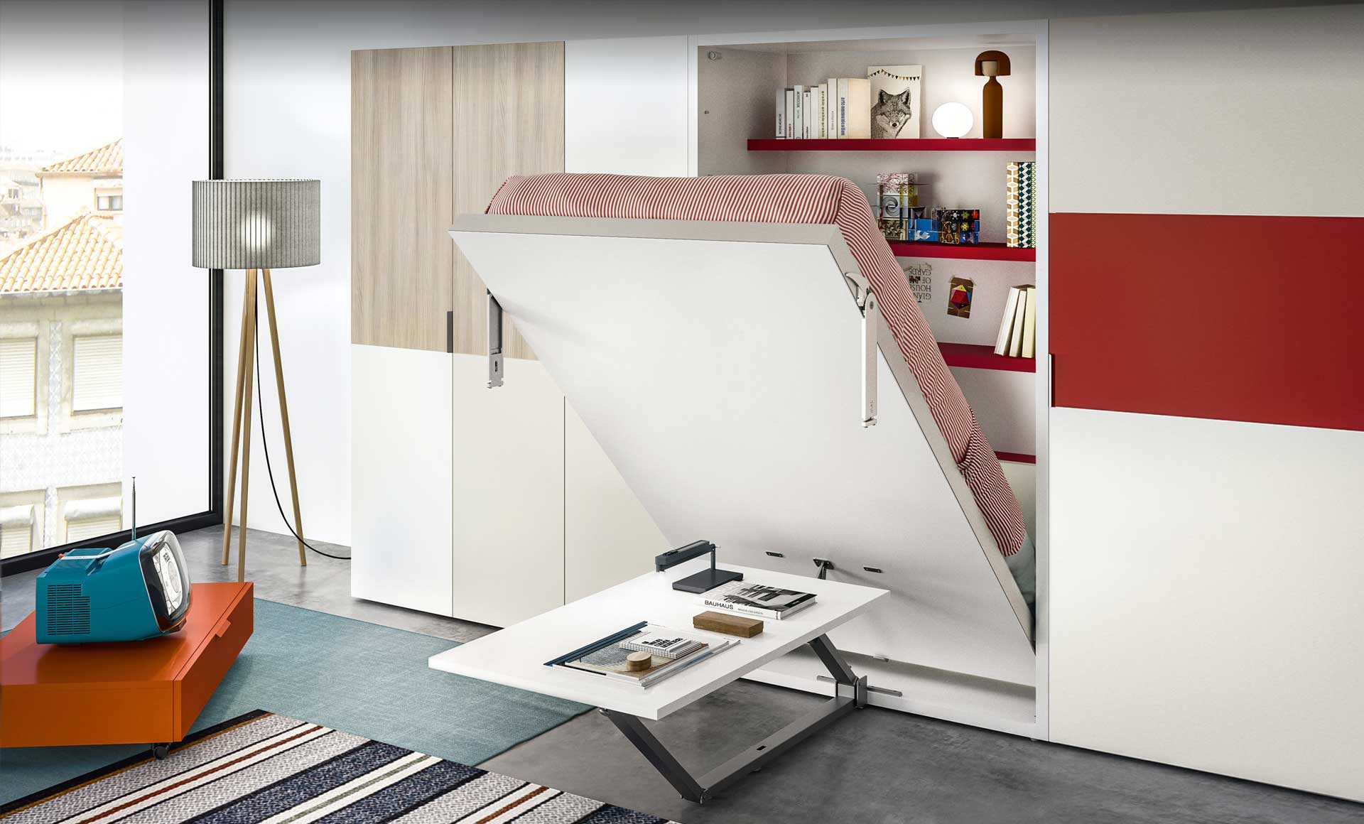 Platzsparende Schrankbetten 1 Platzsparende Schrankbetten 1