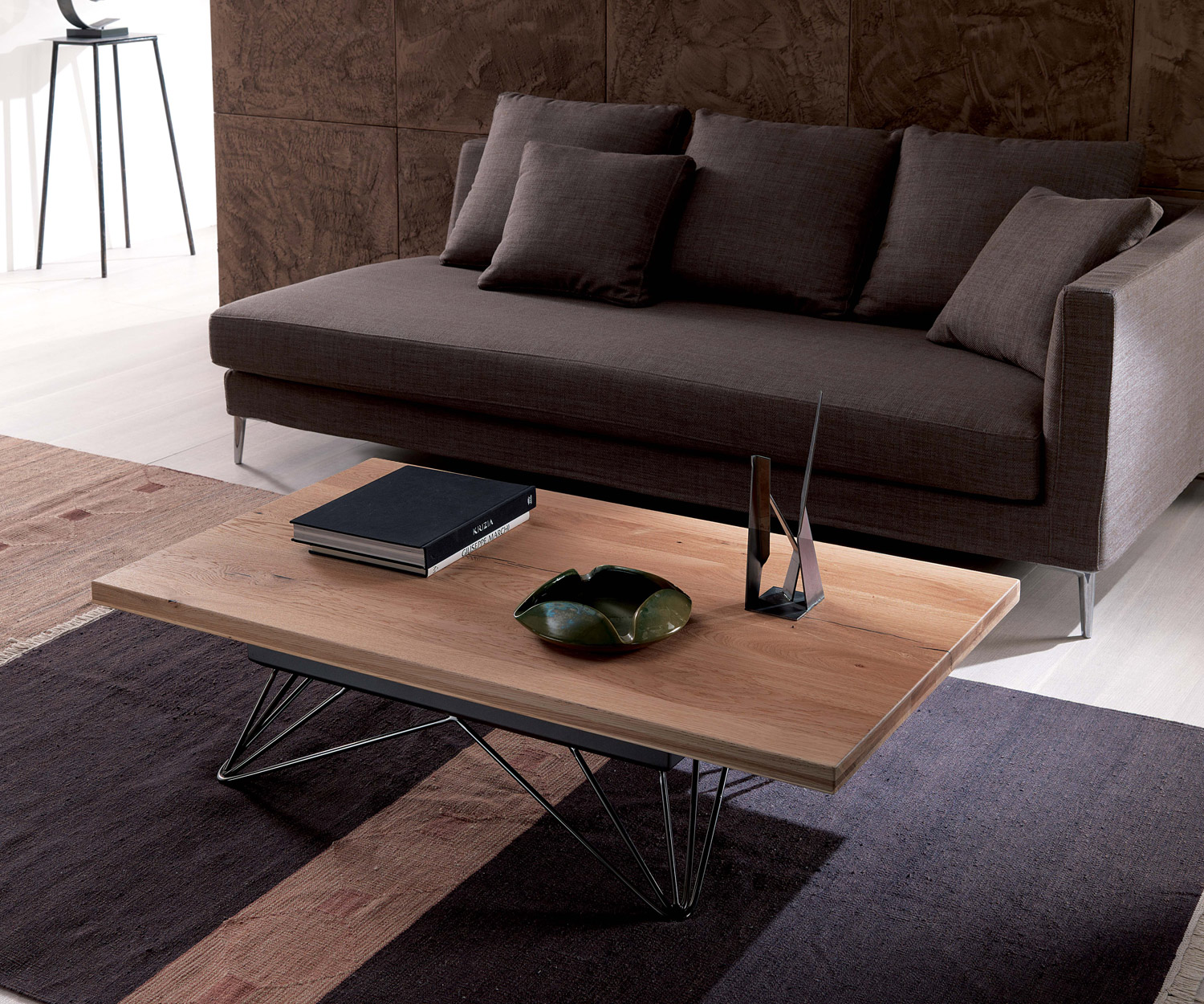 Ozzio Design Couchtisch R T064 Eiche Ozzio Design Couchtisch R T064 Eiche