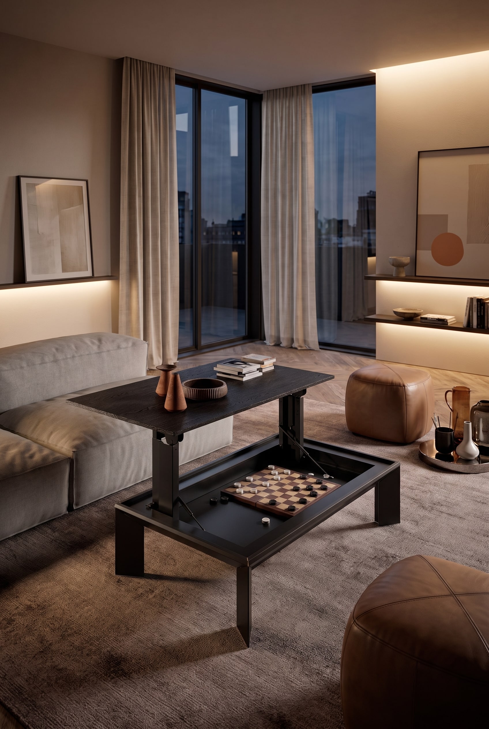 Wohnzimmer Couchtisch modern