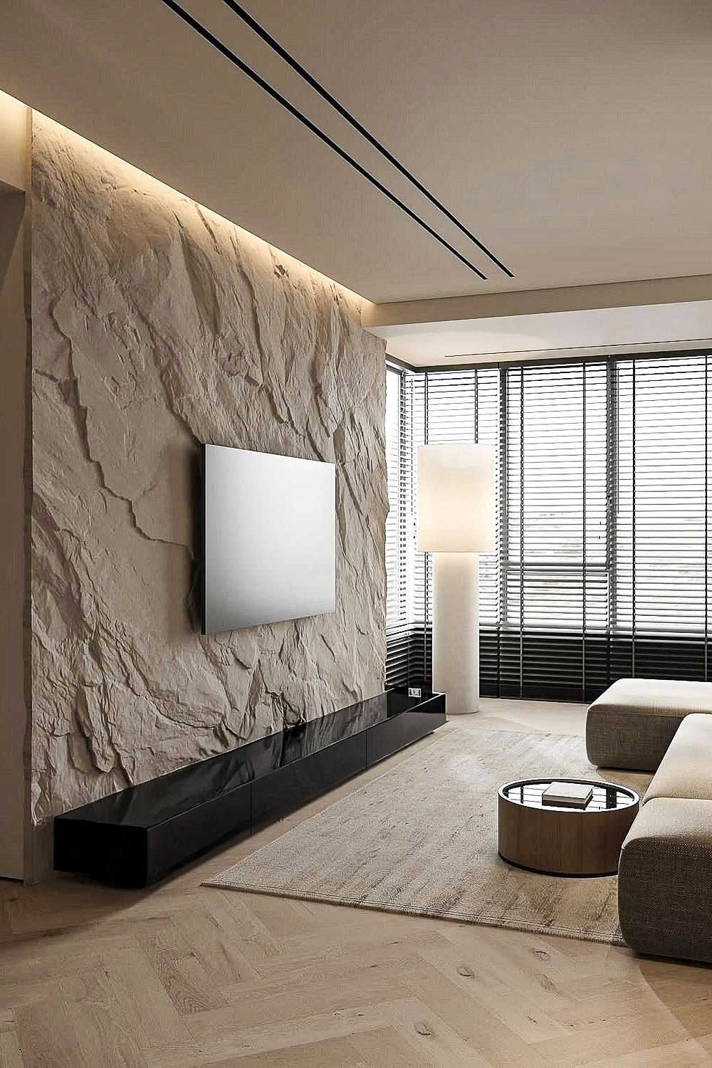 wohnzimmer-mit-verschiedenen-beigen-akzenten-und-moebeln-in-kontrastfarbe