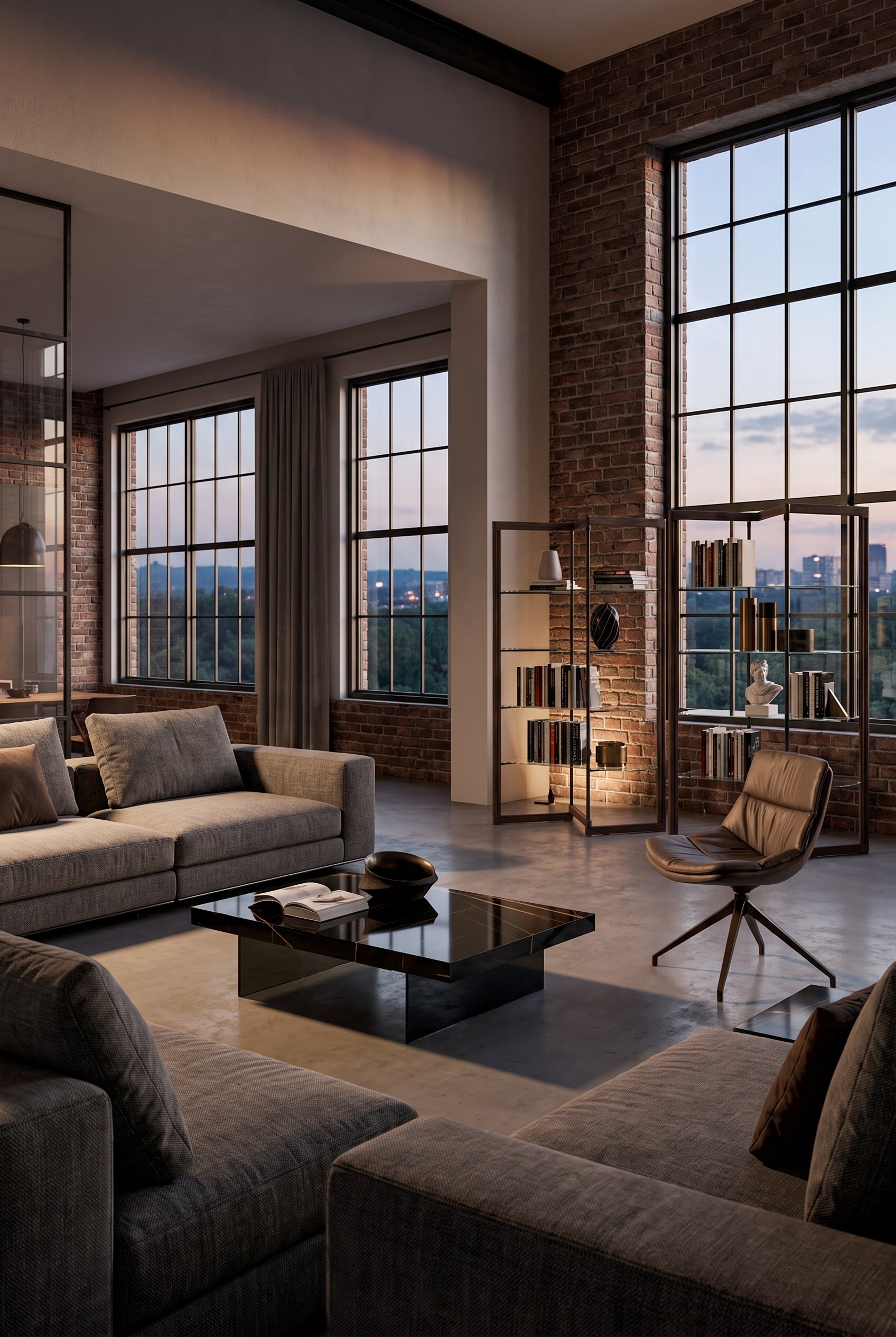 Loft Couchtisch monolithisch Loft Couchtisch monolithisch