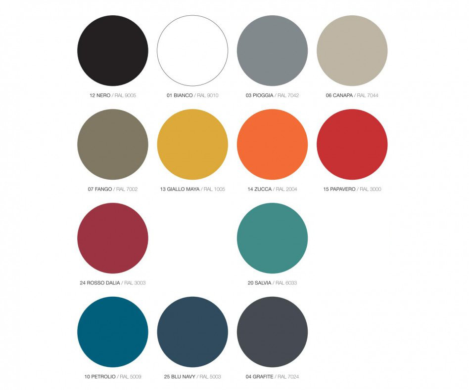 MEME Design Libro Wandregal Farben Farbmuster RAL MEME Design Libro Wandregal Farben Farbmuster RAL