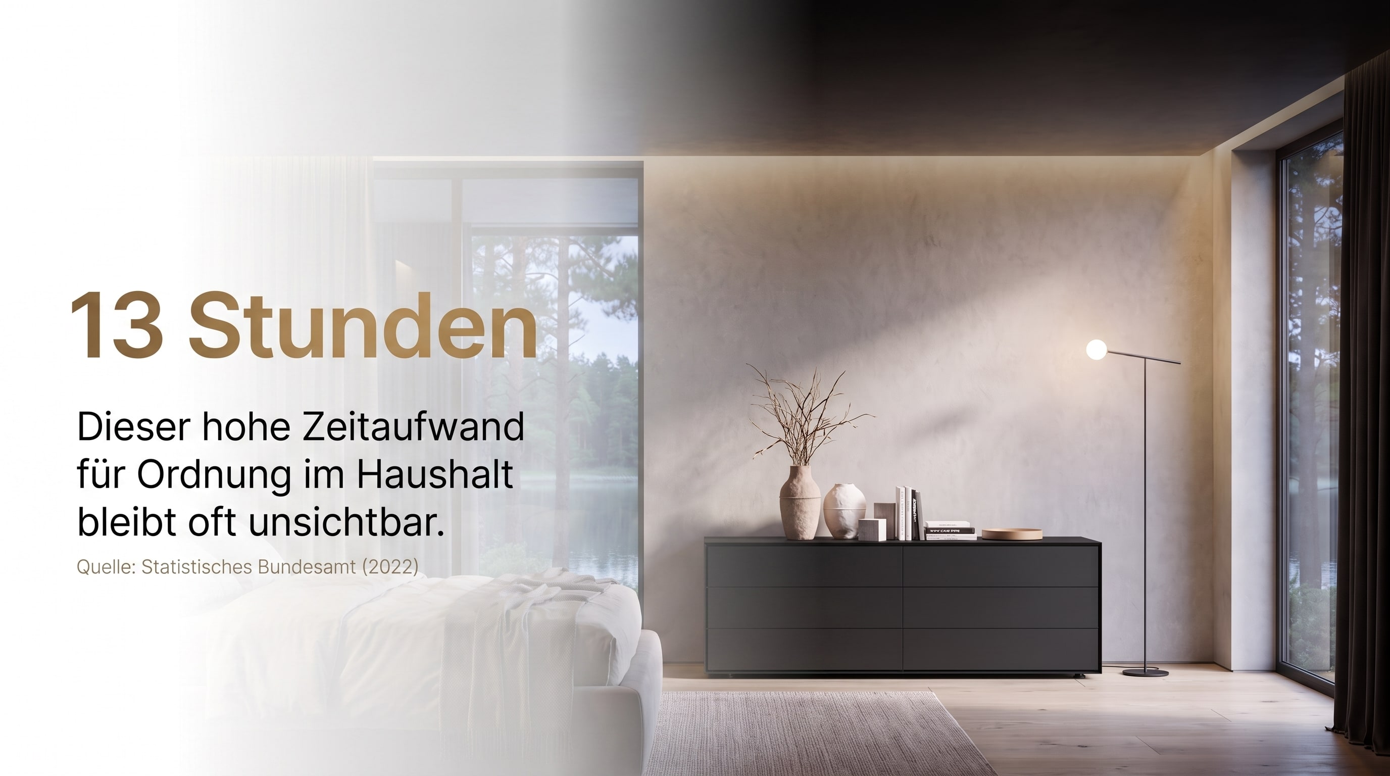 13 Stunden &ndash; Dieser hohe Zeitaufwand f&uuml;r Ordnung im Haushalt bleibt oft unsichtbar.