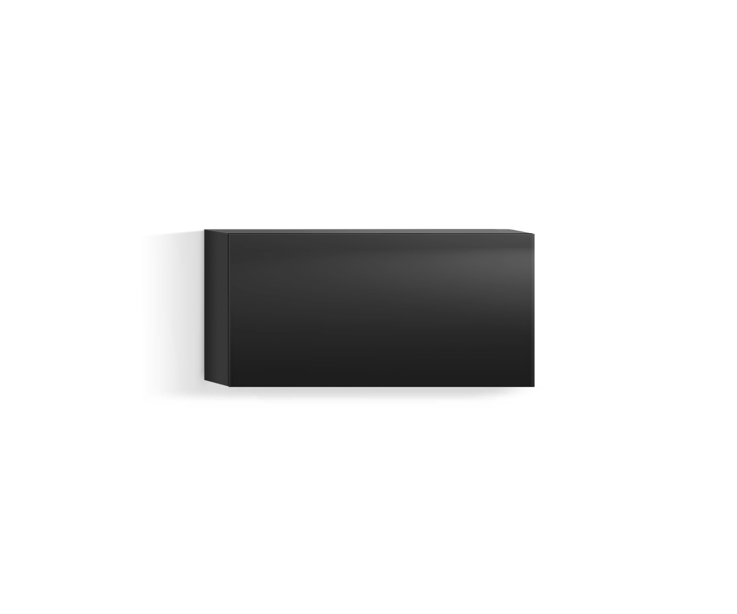 Design Wohnzimmer Hängeschrank Horizontal H32 B60 oben schwarz318 Design Wohnzimmer Hängeschrank Horizontal H32 B60 oben schwarz318