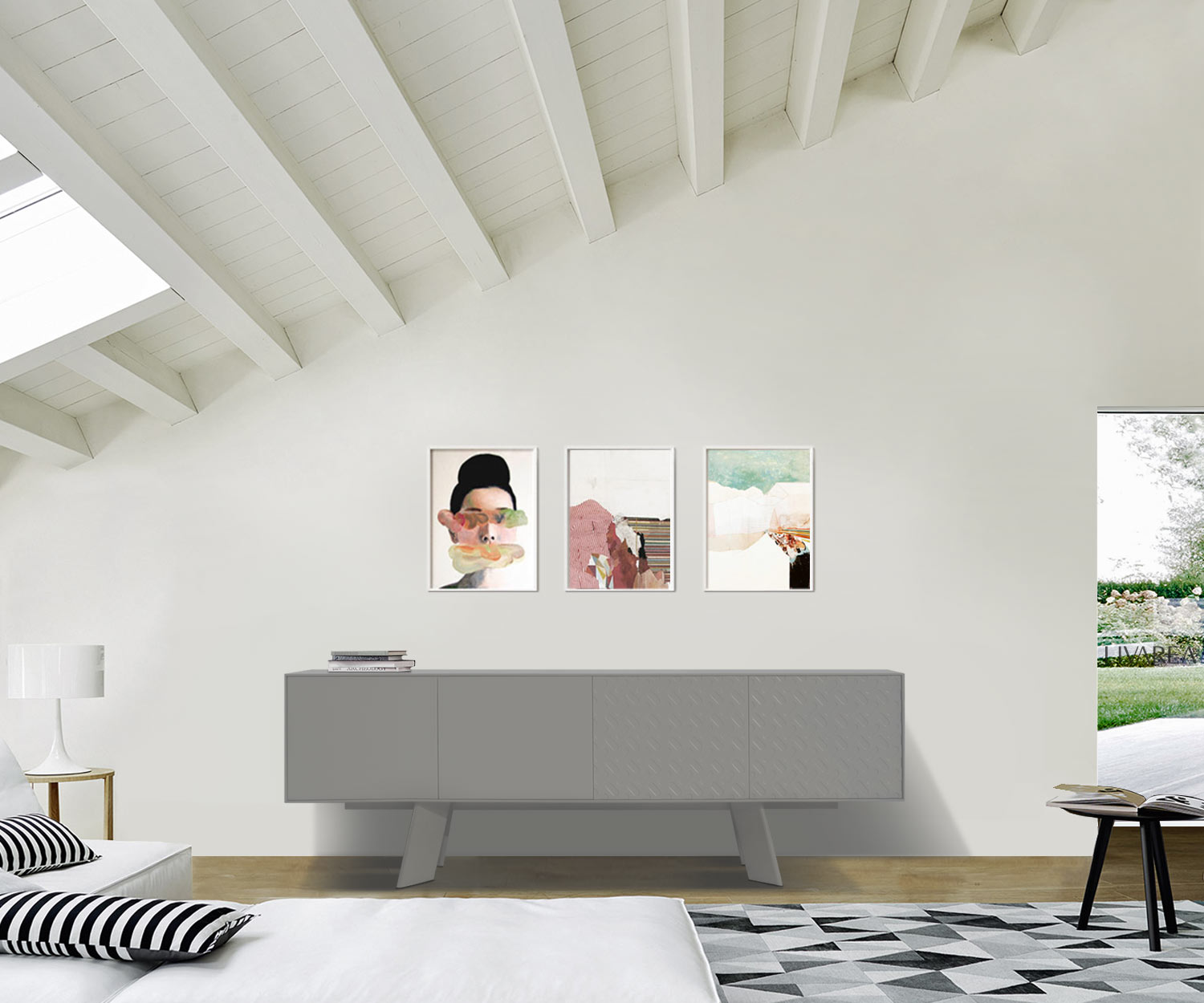 al2 Sideboard Alhambra 003 NEW Mit Muster 4 Türen 220 cm alh3 4 türen C3 al2 Sideboard Alhambra 003 NEW Mit Muster 4 Türen 220 cm alh3 4 türen C3
