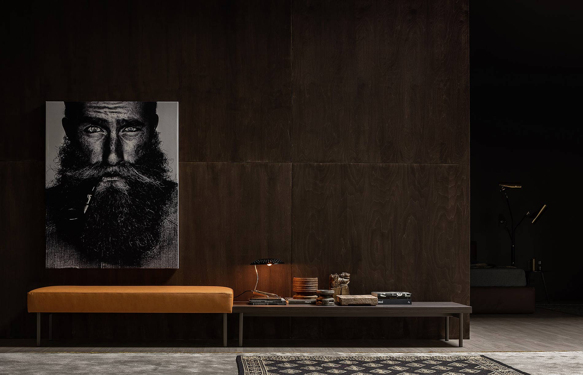 Elegante Flur Sitzbank
