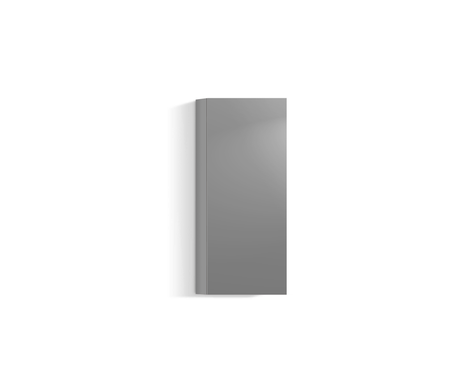 Design Wohnzimmer Hängeschrank Vertikal H96 B45 hellgrau330 Design Wohnzimmer Hängeschrank Vertikal H96 B45 hellgrau330