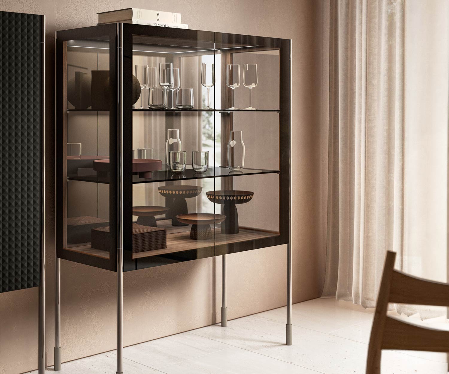 Capo d´Opera Spin Highboard/Glasvitrine Capo d´Opera Spin Highboard/Glasvitrine