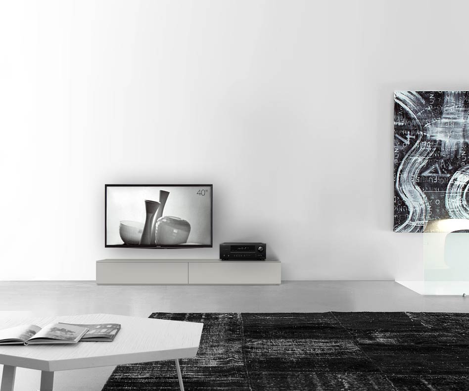 /Design Lowboard Boden B180 H27 matt hellgrau /Design Lowboard Boden B180 H27 matt hellgrau