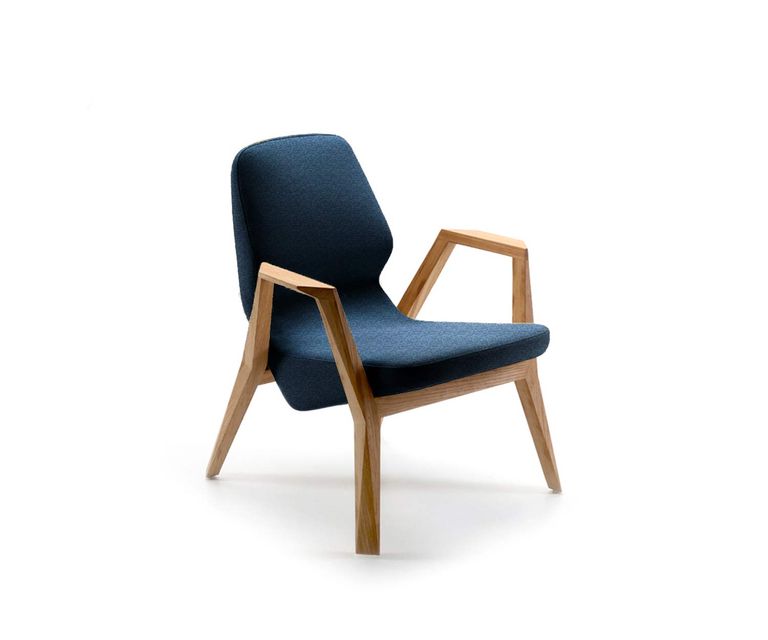 Design Sessel Dunkelblau Bezug Atlas861 Design Sessel Dunkelblau Bezug Atlas861