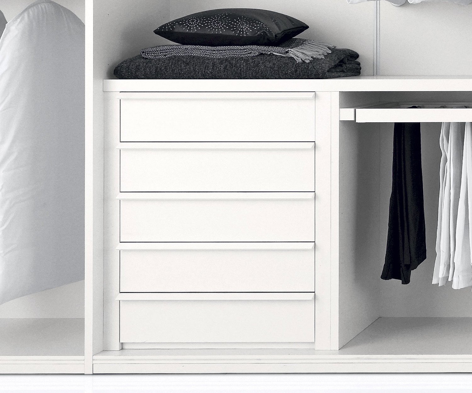 5fach Schublade für Livitalia und Novamobili Kleiderschränke 5fach Schublade für Livitalia und Novamobili Kleiderschränke