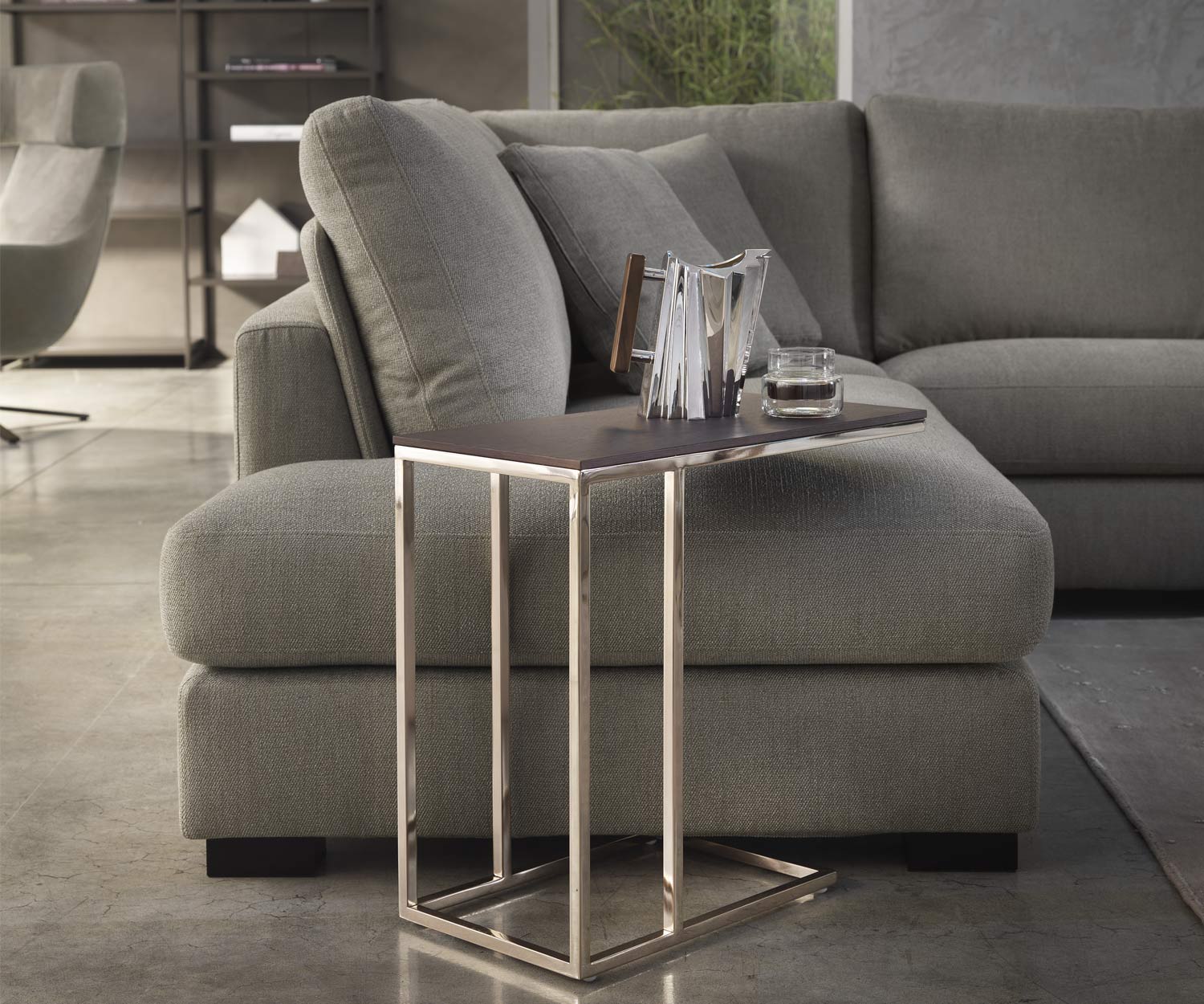 Hochwertiges Designer Ecksofa Marelli Oliver mit offener Recamiere Hochwertiges Designer Ecksofa Marelli Oliver mit offener Recamiere