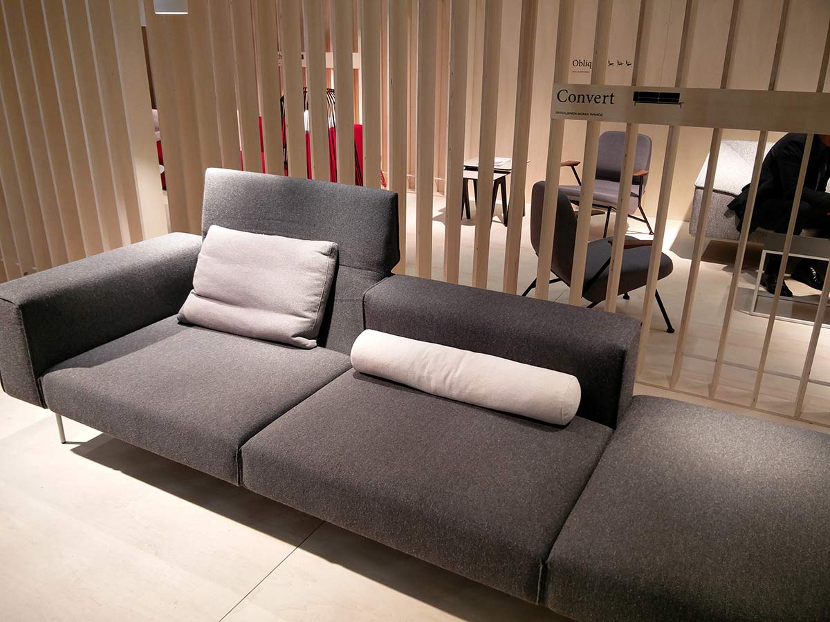 Prostoria Modulsofa Convert auf der IMM 2016