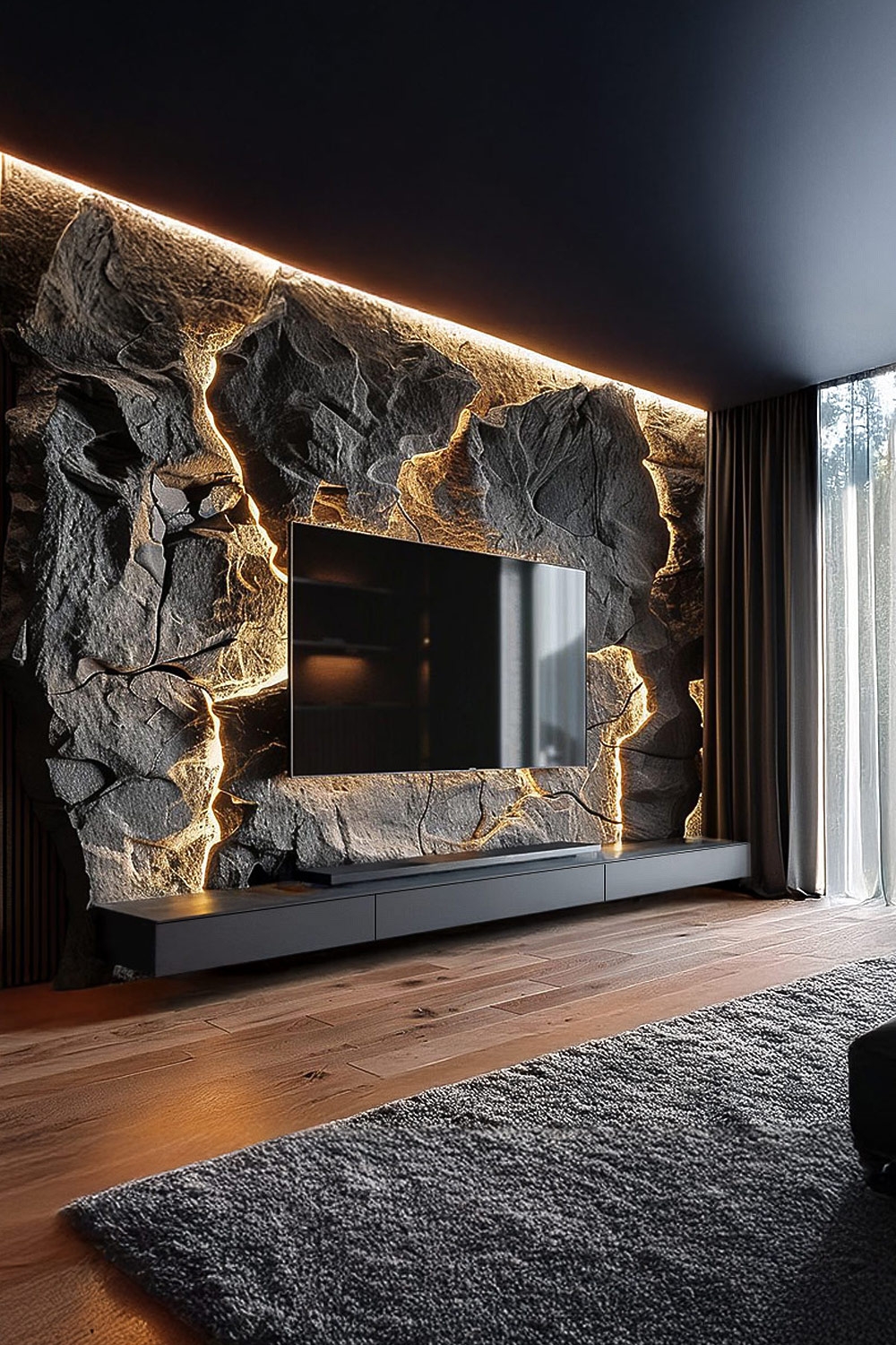 warm-erleuchtete-wand-mit-indirekten-lichtquellen