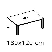Skizze P80 Manager Bürotisch Skizze P80 Manager Bürotisch