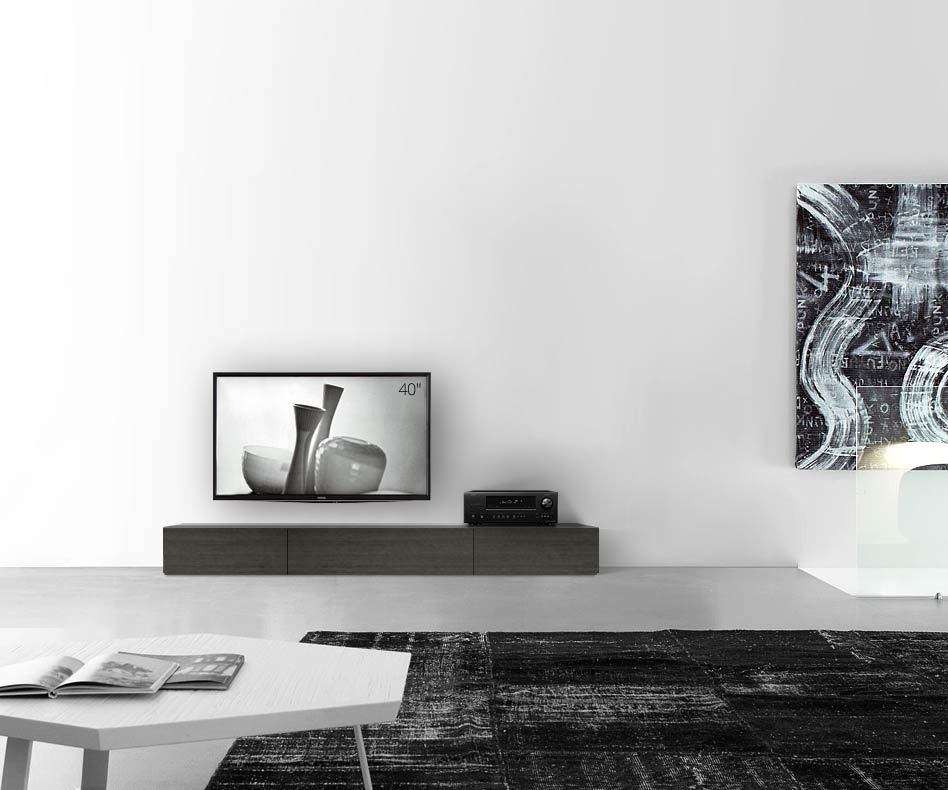 Livitalia Holz Design Lowboard Konfigurator Boden 210 cm 24 cm 46 cm Eiche grau Livitalia Holz Design Lowboard Konfigurator Boden 210 cm 24 cm 46 cm Eiche grau