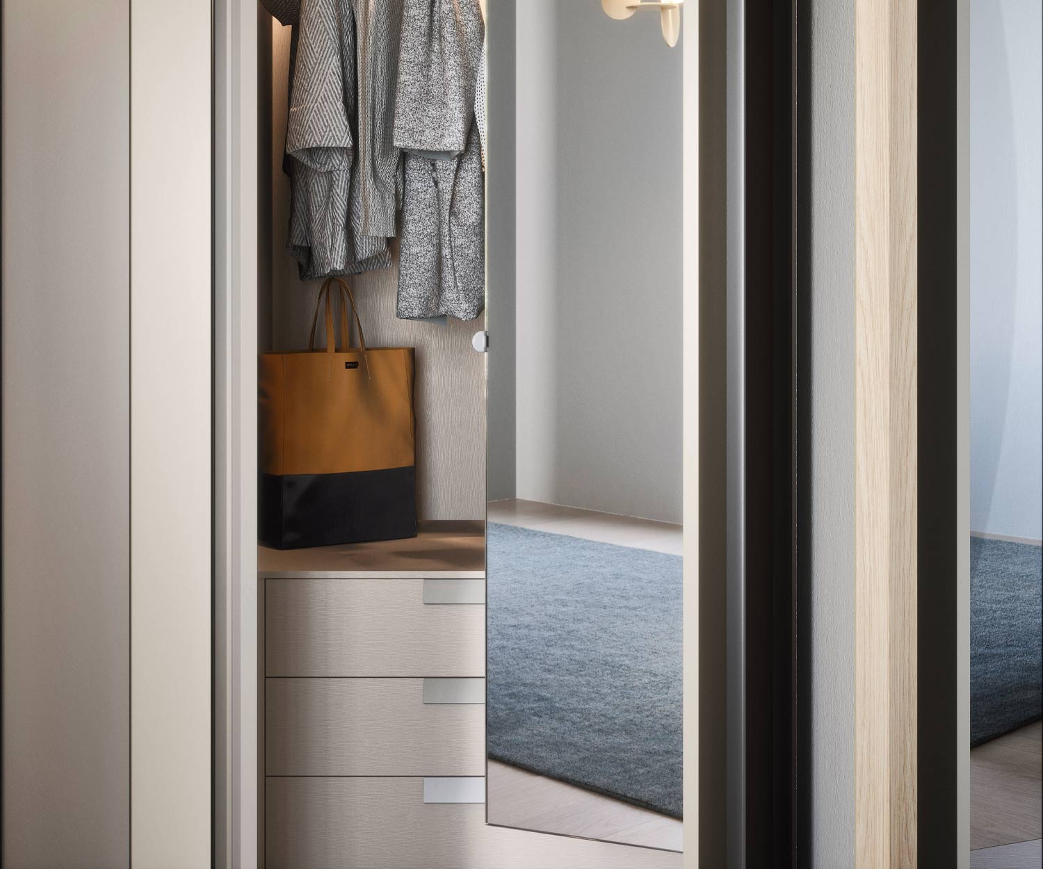 Kleiderschrank Zubehör Armadi 3er Schublade von Novamobili Kleiderschrank Zubehör Armadi 3er Schublade von Novamobili