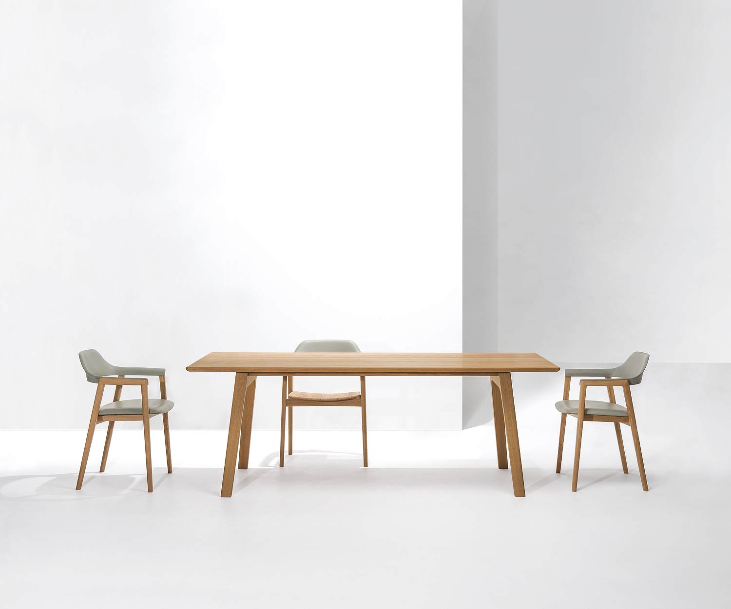 Moderner Conde House Ten Design Tisch mit fixierter oder ausziehbarer Tischplatte