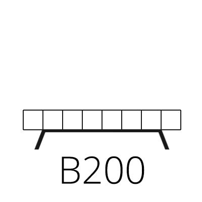 200 cm