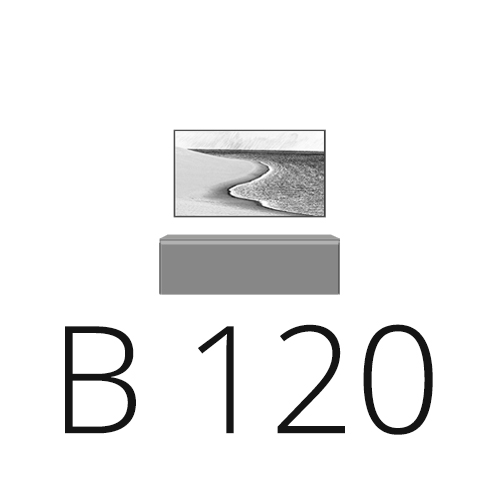 B 120 cm