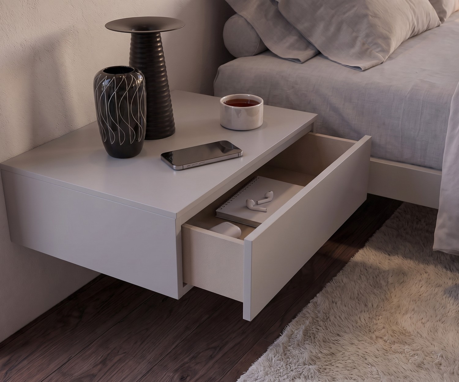 Novamobili Nachttisch Easy 1 Schublade