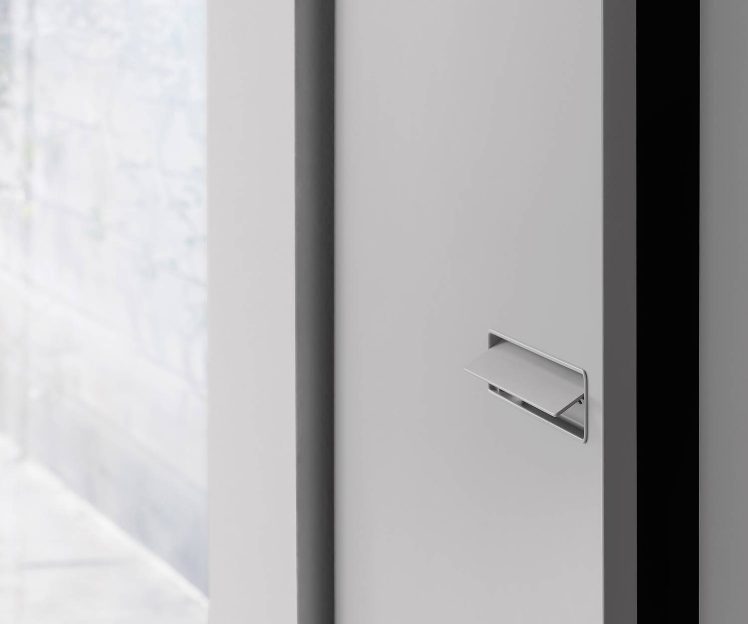 Design Novamobili Kleiderschrank Move im Detail die Griffmulde Design Novamobili Kleiderschrank Move im Detail die Griffmulde