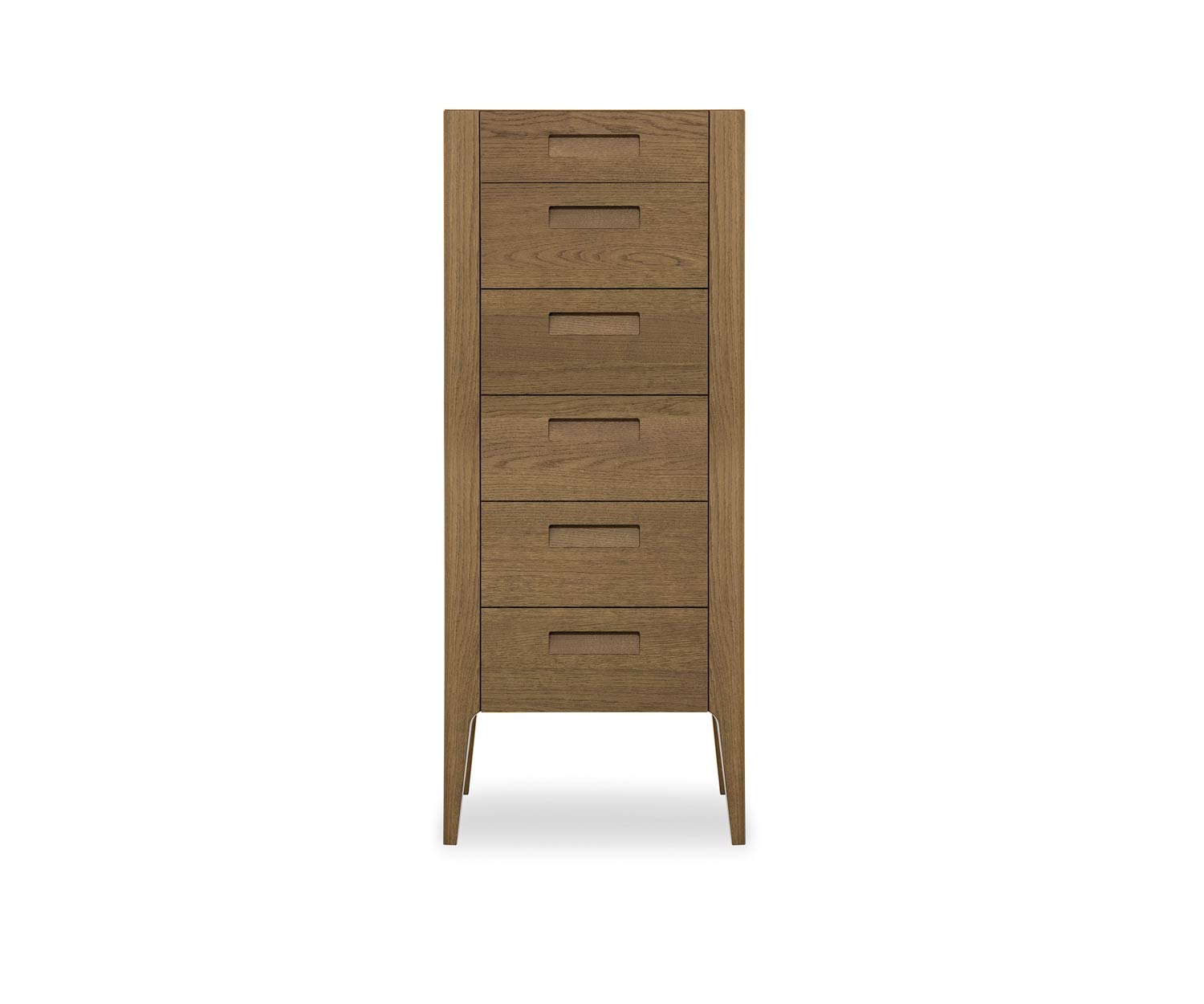 Novamobili Hochkommode Giotto 6 Schubladen Eiche Miele N02 Novamobili Hochkommode Giotto 6 Schubladen Eiche Miele N02