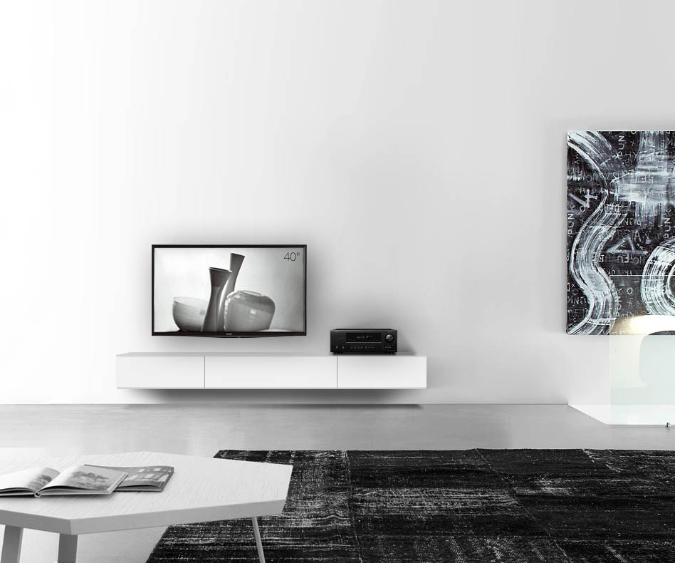 /Design Lowboard Wand B210 H25 5 matt weiss /Design Lowboard Wand B210 H25 5 matt weiss